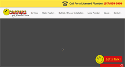 Desktop Screenshot of cartersmyplumber.com